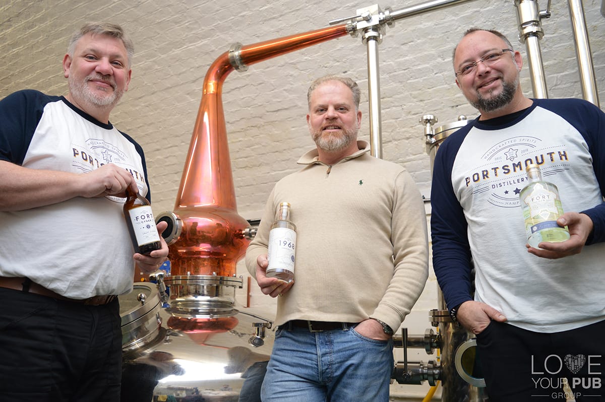 Rum Distilleries In Hampshire - Portsmouth Distillery