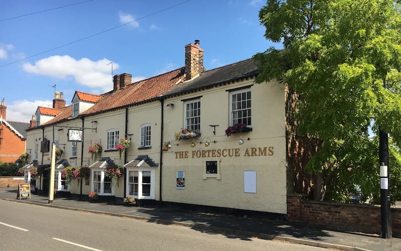 Food Promotions At Lincolnshire Pubs - Fortescue Arms Billingborough
