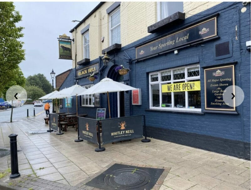 the black bull hotel ( wigan)