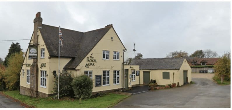 the royal oak (naseby)