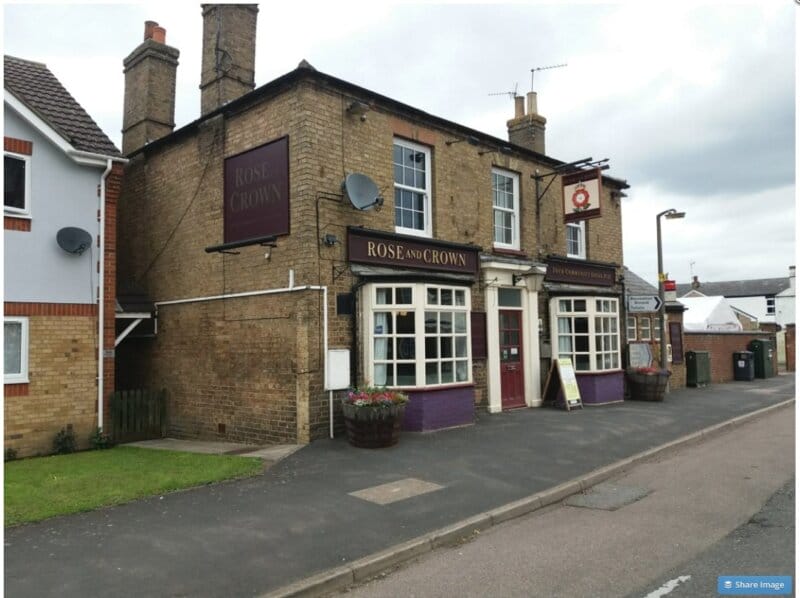 Pubs For Tenancy In Cambridgeshire rose and crown manae