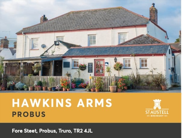 the HAWKINS ARMS(cornwall)