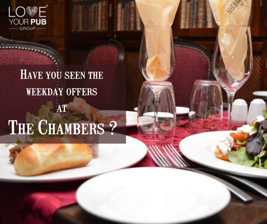 Have you seen the weekday offers at The Chambers