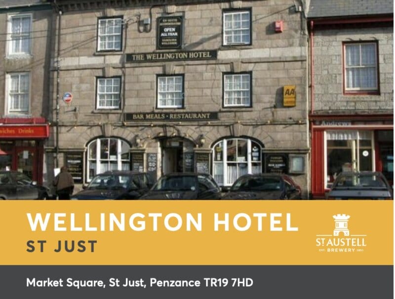 wellington hotel st just