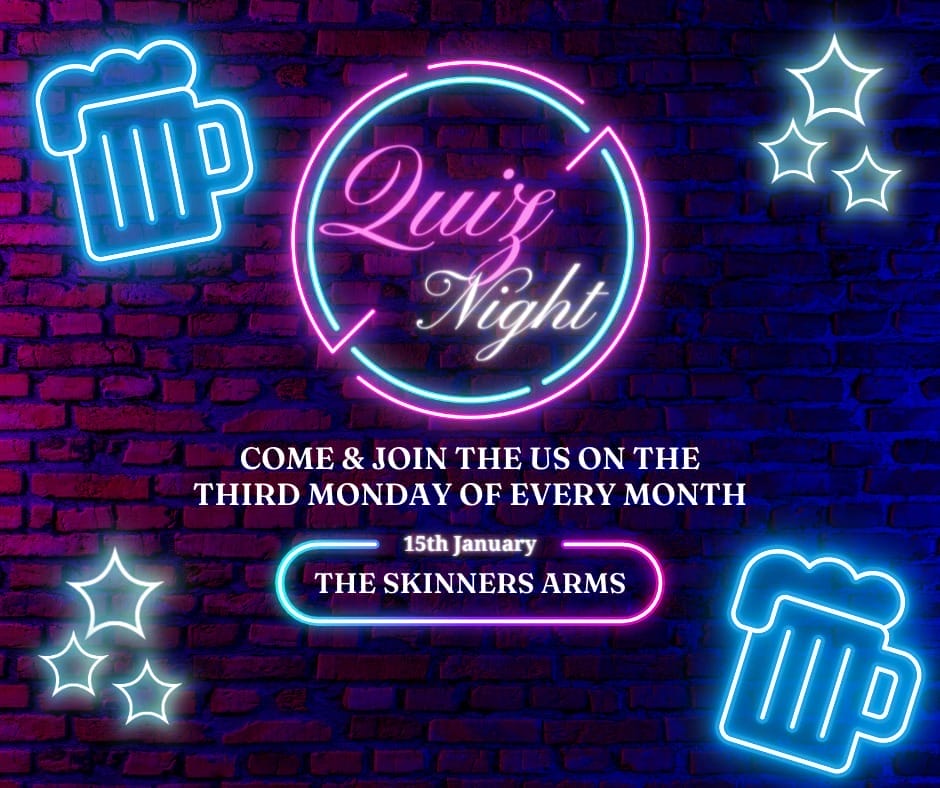 Pubs With Quiz Nights In Essex - Head To The Skinners Arms Manningtree !