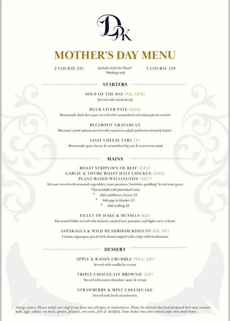 Pubs For Mothers Day In Old Portsmouth - Treat Her At The Dolphin Pub & Kitchen !
