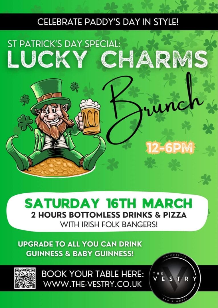 St Patricks Day Special At The Vestry !