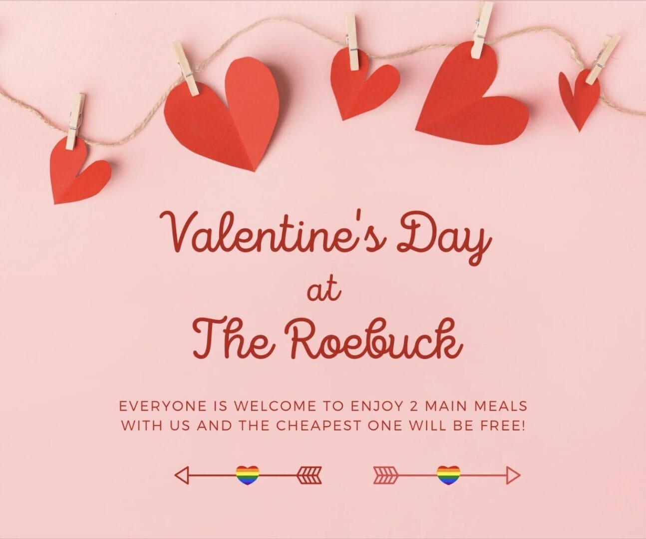 Valentines Day At Pubs In Wickham - Head To The Roebuck Inn !