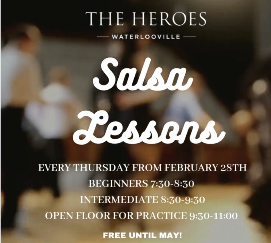Salsa Lessons In Waterlooville - Dance Your Way Over To The Heroes !