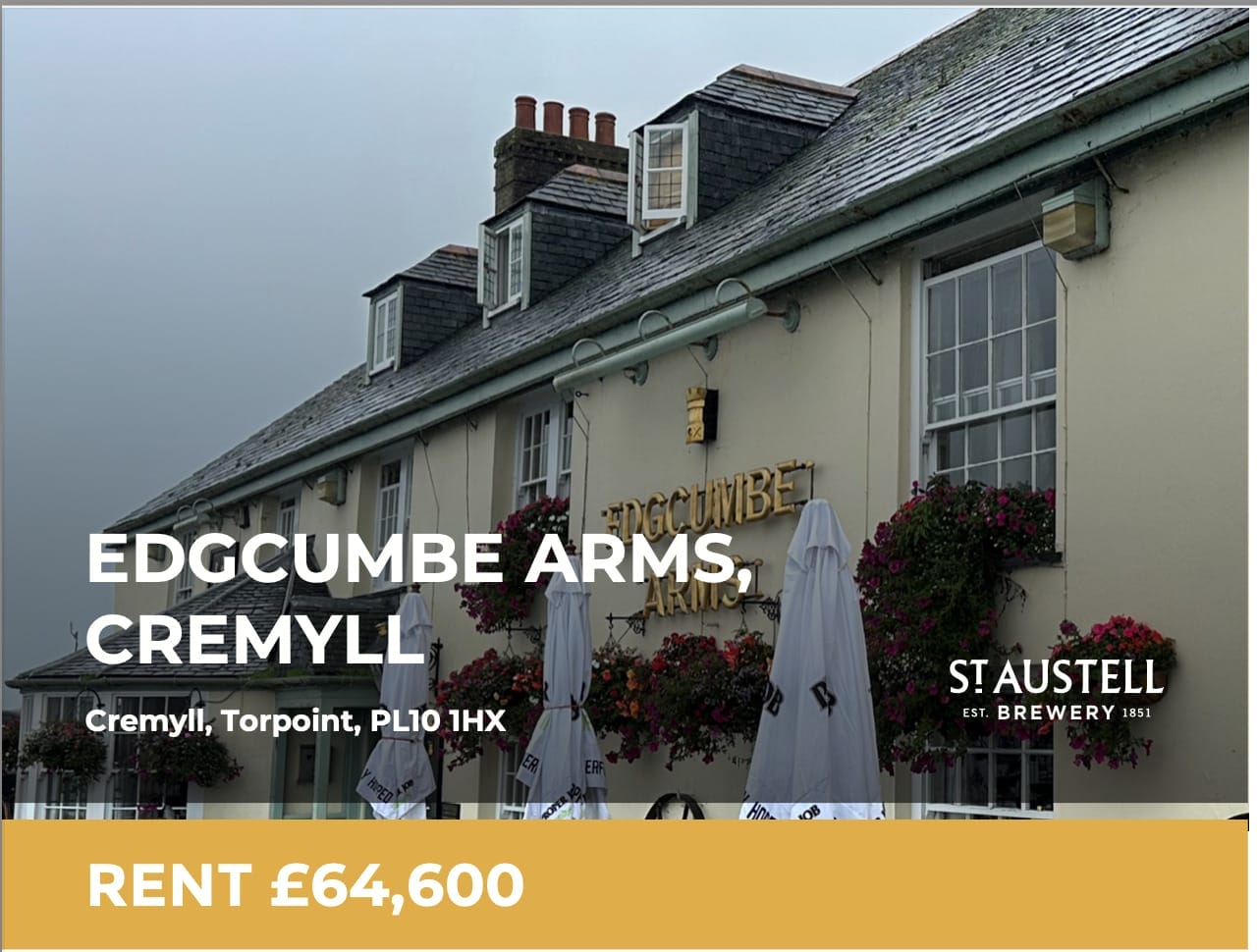 Pub Tenancy In Cremyll - Run The Edgcumbe Arms !