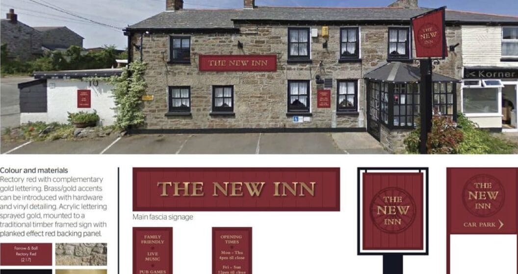 The New Inn Cornwall