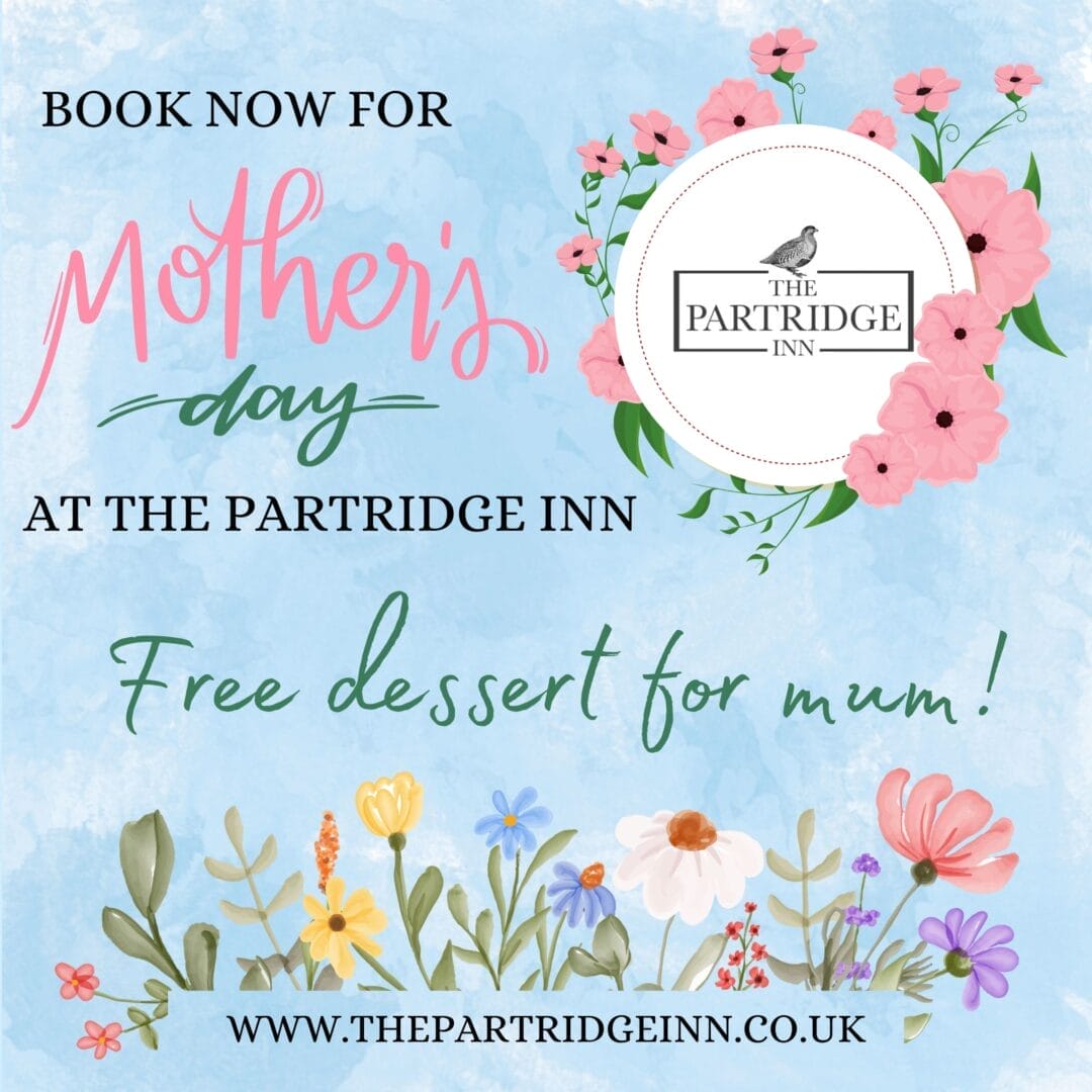 Pubs In Singleton For Mother's Day - Treat Your Mum At The Partridge Inn !