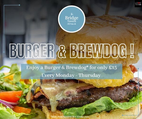 Best Pubs With Food In Portsmouth - Devour At The Bridge Tavern !