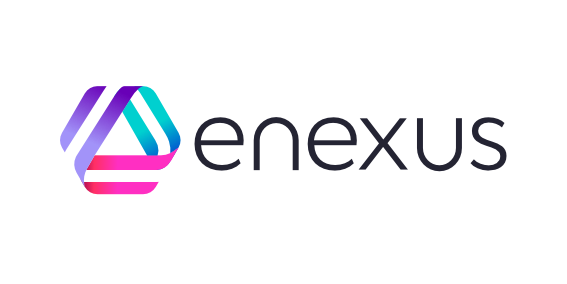 Enexus logo - white