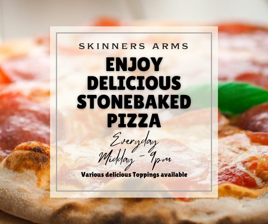 Pubs With Food In Essex - Delicious Stonebaked Pizza At The Skinners Arms Manningtree !