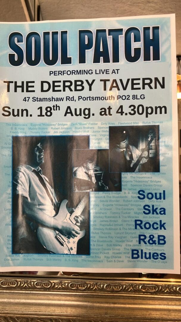 Pubs With Live Music In Portsmouth - Have A Great Night At Derby Tavern !