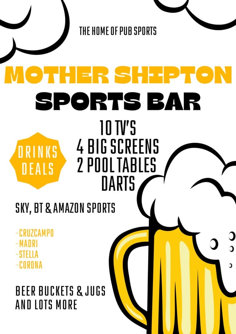 Pubs In Portsmouth Showing Sport - Watch All The Goals At The Mother Shipton !