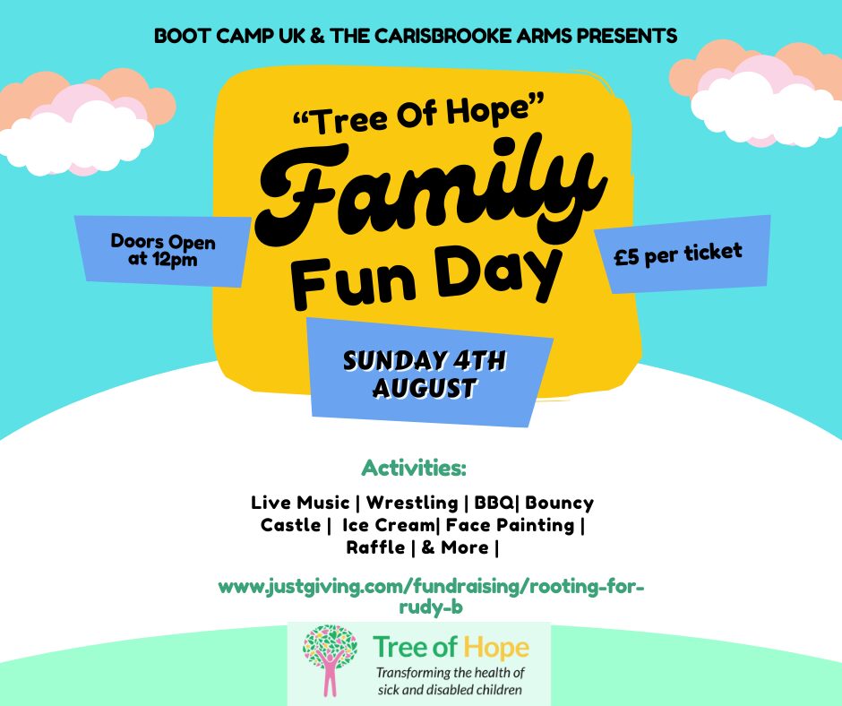 Family Fun Days At Pubs In Gosport - Help Raise Money At Carisbrooke Arms !